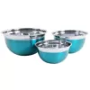 Oster Rosamond 3-Piece Stainless Steel Mixing Bowl Set