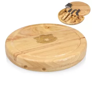 TOSCANA Auburn Tigers Circo Wood Cheese Board Set with Tools