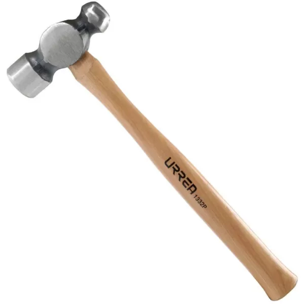 URREA 8 oz. Ball Pein Hammer With Hickory Handle