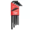 URREA 1/20 in. to 3/8 in. 13 Piece Rack Set of L-Type Hex Keys