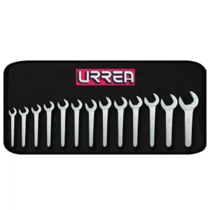 URREA 1-9/16 in. to 2-9/16 in. Service Wrench Set (13-Piece)