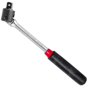 URREA 3/8 in. Drive 8 Inch Long Hinge Handle Rubber Grip