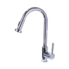 Vanity Art 8.86 in. Single-Handle Pull-Down Sprayer Kitchen Faucet in Chrome