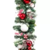 Village Lighting Company 9 ft. Pre-Lit LED Nordic Garland