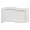 Villeroy & Boch NewWave White Porcelain 19.5 in. Rectangular Platter