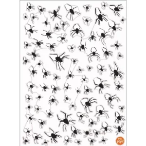 WallPops 24 in. x 17.5 in. Little Spiders Small Wall Art Kit