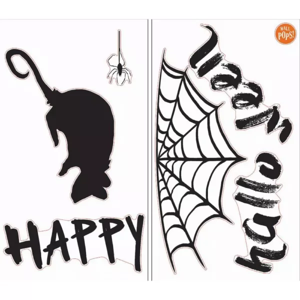 WallPops 17.25 in. x 19.5 in. Happy Halloween Wall Quote