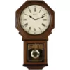 Bulova 25 in. H x 13.75 in. W Pendulum Chime Wall Clock