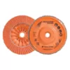 WALTER SURFACE TECHNOLOGIES ENDURO-FLEX Turbo 5 in. x 5/8-11 in. Arbor GR36/60 Blending Flap Disc (10-Pack)