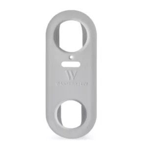 Wasserstein Gray Protective Silicone Skin Compatible with Google Nest Hello Video Doorbell - Extra-Layer of Protection