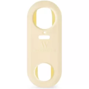 Wasserstein Beige Protective Silicone Skin Compatible with Google Nest Hello Video Doorbell - Extra-Layer of Protection