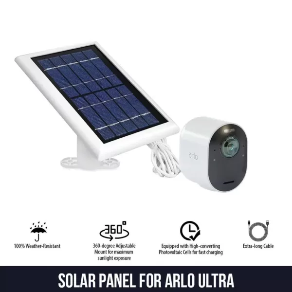 Wasserstein Solar Panel for Arlo Ultra