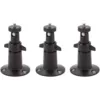 Wasserstein Metal Wall Mount for Blink Outdoor, Blink XT and Blink XT2 Camera - Adjustable Metal Wall Mount (3-Pack, Black)