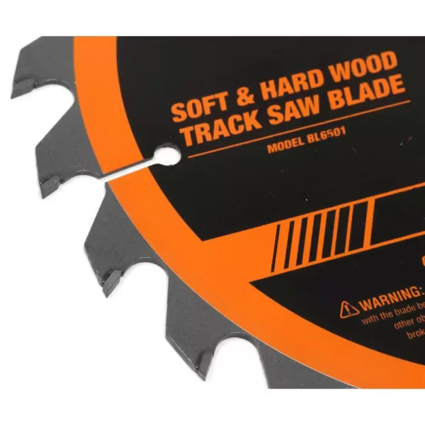 WEN 6.5 in. 24-Tooth Carbide-Tipped Track Saw Blade