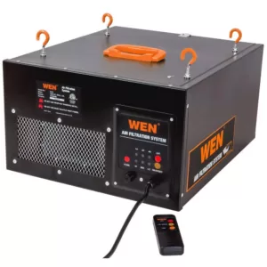 WEN 3-Speed Remote-Controlled Air Filtration System (300/350/400 CFM)