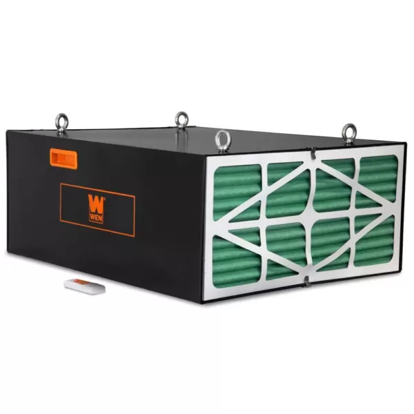 WEN 3-Speed Remote-Controlled Industrial-Strength Air Filtration System (556/702/1044 CFM)