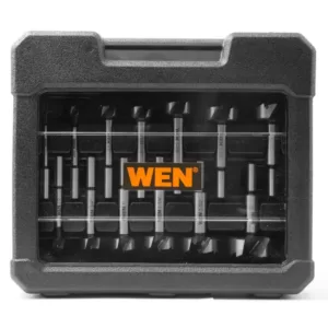 WEN 14-Piece Forstner Bit Set with Carrying Case