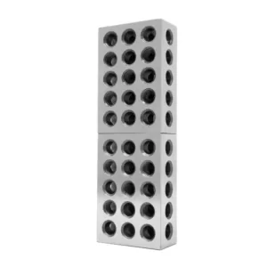 WEN 3 in. x 2 in. x 1 in. Steel-Hardened Precision 1-2-3-Gauge Blocks (2-Pack)