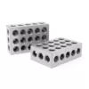 WEN 25 mm x 50 mm x 75 mm Steel-Hardened Metric Precision 123 Gauge Blocks (2-Pack)