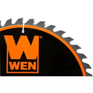 WEN 10 in. 32-Tooth and 60-Tooth Carbide-Tipped Professional Woodworking Saw Blade Set (2-Pack)