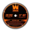 WEN 12 in. 80-Tooth Fine-Finish Professional Woodworking Saw Blade for Miter Saws and Table Saws