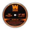 WEN 14 in. 90-Tooth Carbide-Tipped Professional Metal Saw Blade for Thin Steel Cutting