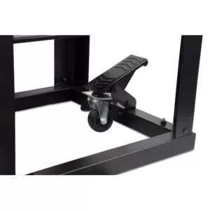 WEN Multi-Purpose Planer Stand with Storage Shelf and Rolling Base