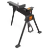 WEN 600 lbs. Capacity Portable Clamping Saw Horse Work Bench with Non-Marring Jaws