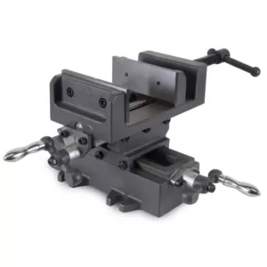 WEN 4.25 in. Compound Cross Slide Industrial Strength Benchtop and Drill Press Vise