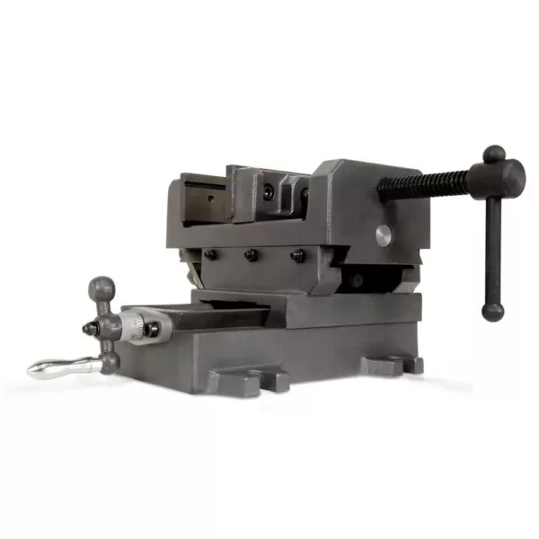 WEN 5-1/8 in. Compound Cross Slide Industrial Strength Benchtop Vise