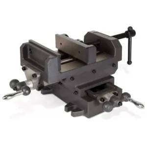 WEN 6-1/8 in. Compound Cross Slide Industrial Strength Benchtop Vise