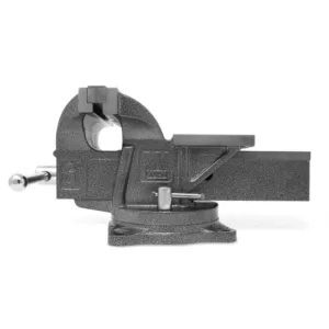 WEN 6 in. Heavy-Duty Cast Iron Bench Vise with Swivel Base