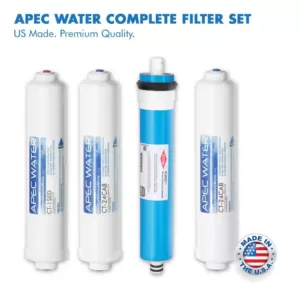 APEC Water Systems Ultimate Premium Quality Permeate Pumped Under-Sink RO Drinking Water System for Low Water Pressure Home