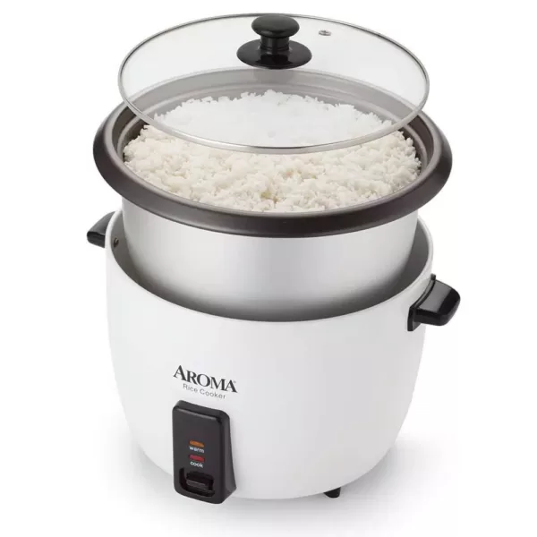 AROMA 32-Cup White Rice Cooker