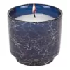 Badash Crystal 3.75 in. x 3.75 in. Handcrafted Glass Jar with Vanilla Scented Candle