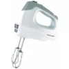 BLACK+DECKER 6-Speed White Hand Mixer with Beater, Whisk, Whip and Dough Hook Attachments