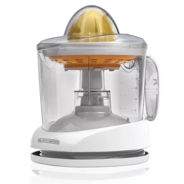 BLACK+DECKER Two-Cone 34 fl. oz. White Citrus Juicer