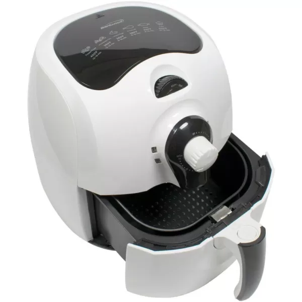 Brentwood 3.7 Qt. White Air Fryer With Timer and Temperature Control