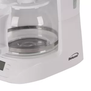 Brentwood Appliances 10-Cup White Digital Coffee Maker