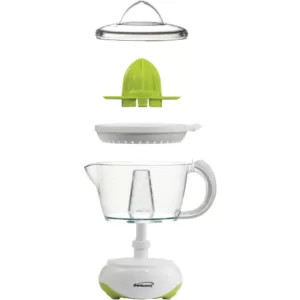 Brentwood Appliances 25-Watt 24 oz. White Electric Citrus Juicer