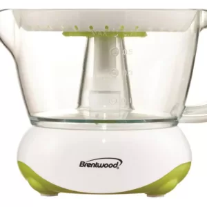 Brentwood Appliances 25-Watt 24 oz. White Electric Citrus Juicer