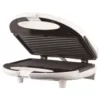 Brentwood Appliances White Nonstick Panini Press and Sandwich Maker