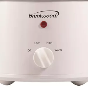 Brentwood Appliances 1.5 Qt. White Slow Cooker