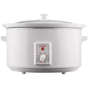 Brentwood Appliances 8 Qt. White Slow Cooker