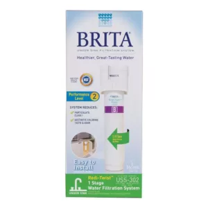 Brita Redi-Twist 1-Stage Drinking Water Filtration System with B Cartridge