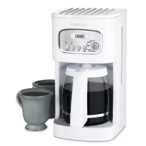 Cuisinart 12-Cup White Drip Coffee Maker with Carafe