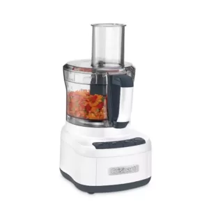 Cuisinart Elemental 8-Cup 3-Speed White Food Processor