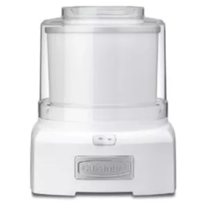 Cuisinart 1.5 Qt. White Ice Cream Maker with Easy Lock Lid