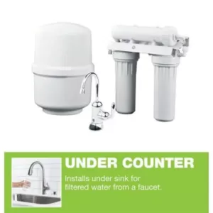 GE Under Sink Reverse Osmosis Water Filtration System