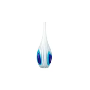 IMAX Toledo White Glass Vases (Set of 3)